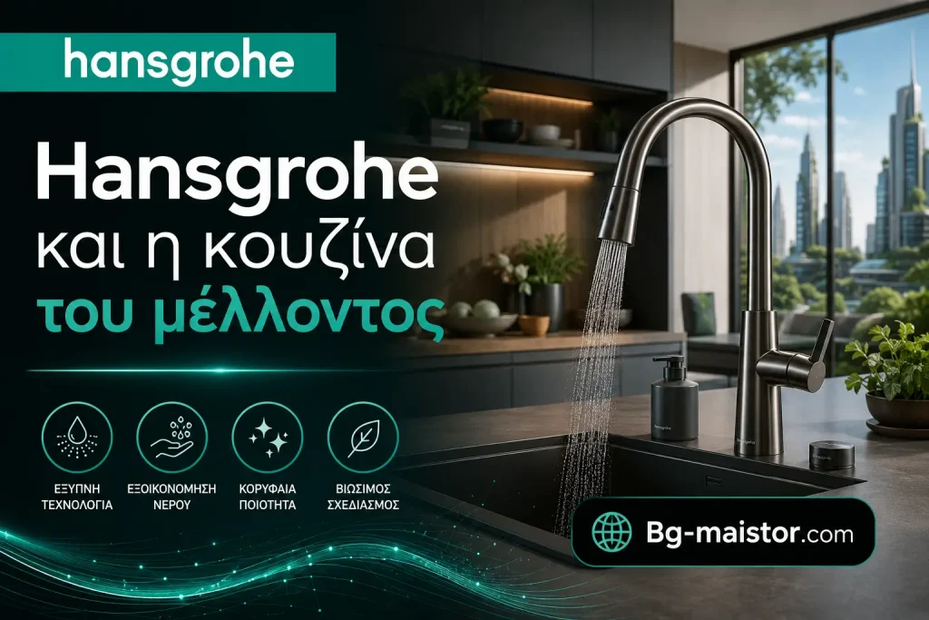 Hansgrohe και η κουζίνα του μέλλοντος | bg-maistor.com